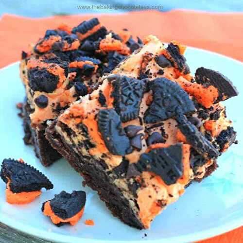 Orange Butter'Scream' OREO Brownies