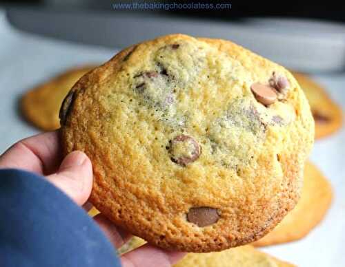 Perfect Thin and Crispy Chocolate Chip Cookies