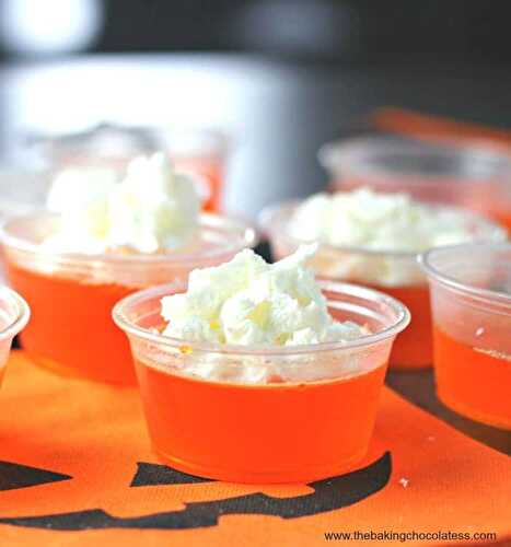 PINNACLE Orange Creamsicle Jell-O Shots
