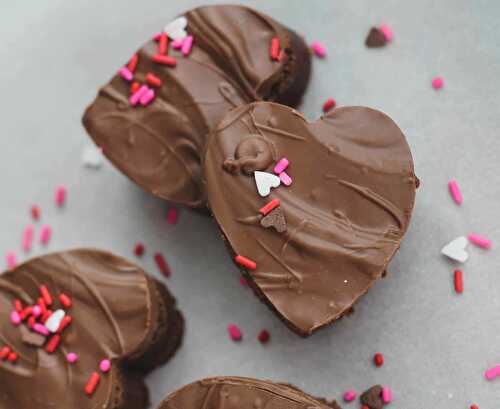 Valentine Milk Chocolate Brownie Bites