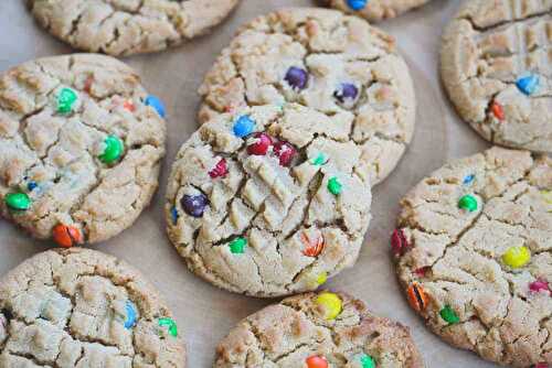 "Can't Eat Just One" Peanut Butter M&M Cookies
