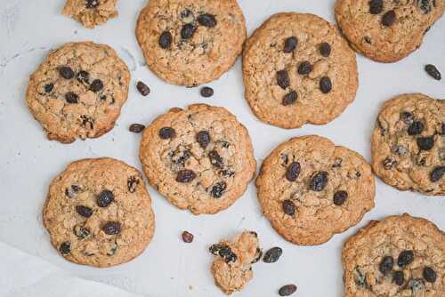 Buttery Oatmeal Raisin Cookies - with or without Chocolate Chips