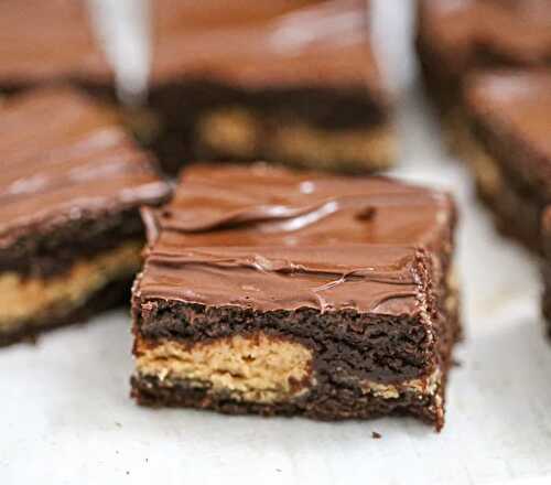 Peanut Butter Stuffed Brownies (Easy & Epic!)