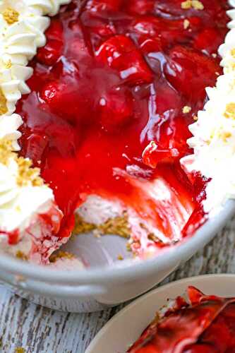 Strawberry Fluffy Lemon Cheesecake Delight - Keto Version