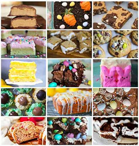 45 Awesome Easter & Spring Desserts