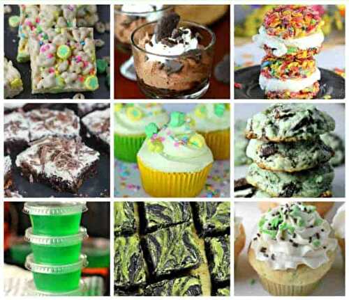 Lotsa St. Patrick's Day Dessert Ideas for Your Celebration!