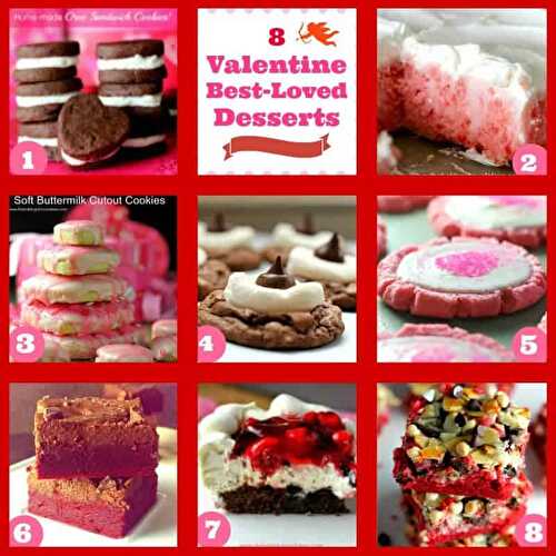 Sweet Valentine's Day Round-Up of Drool-Worthy Desserts!