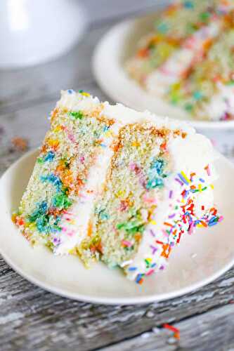 Rainbow Sprinkle Cake