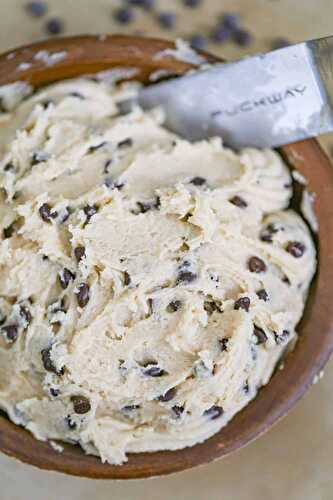 Best Cookie Dough Frosting