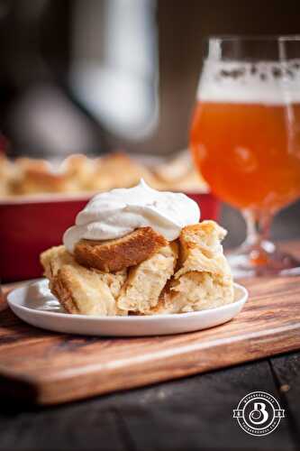 Pineapple Hefeweizen French Toast Bake