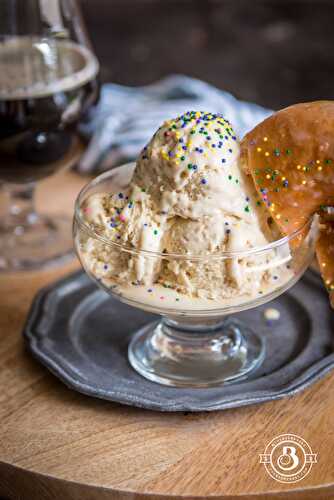 Beer & Doughnuts Ice Cream