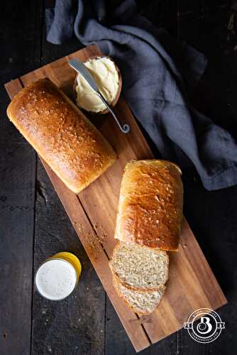 Pilsner Sandwich Loaf (makes 2)