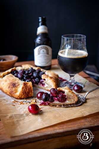 Cherry Ale Ricotta Crostata