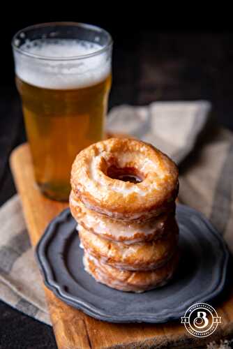 Sourdough Old Fashioned Beer Doughnuts
