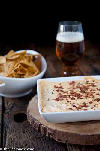 Beer and Bacon Dip - The Beeroness
