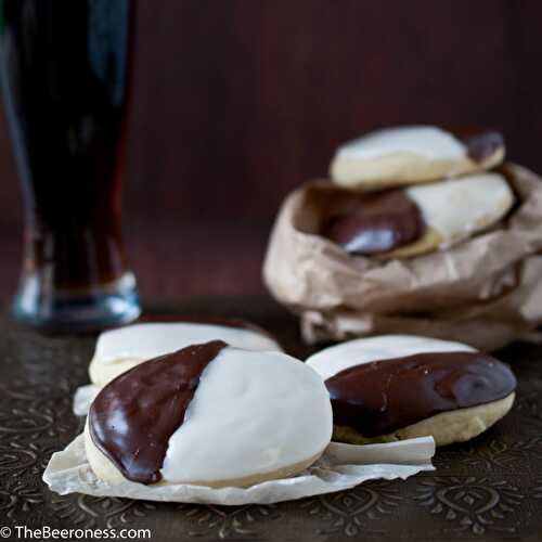 Black and Tan Cookies: New York Deli Cookies Meet Beer Mixology - The Beeroness