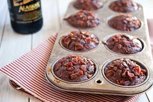Chocolate, Bacon & Porter Muffins - The Beeroness