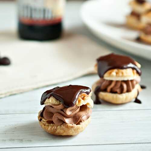 Chocolate Beer Cream Puffs - The Beeroness