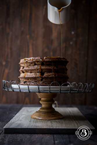 Chocolate Stout Brownie Waffles - The Beeroness