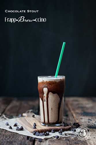 Chocolate Stout Frapp-Brew-ccino - The Beeroness