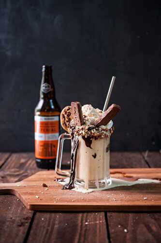 Chocolate Stout Freak Shake - The Beeroness