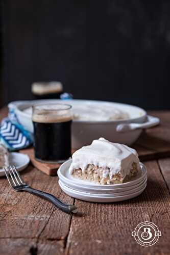 Coconut Porter Tres Leche Cake (dairy + egg free) - The Beeroness