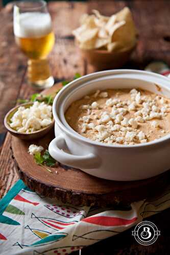 Corn and Cotija Beer Cheese Dip - The Beeroness