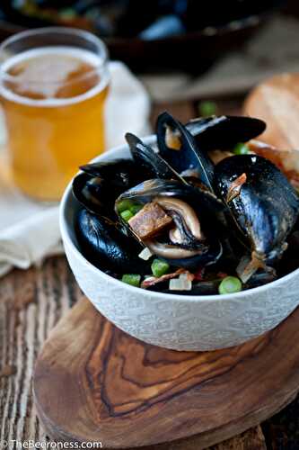 Hello Seattle + Spicy Steamed Mussels in Beer  - The Beeroness