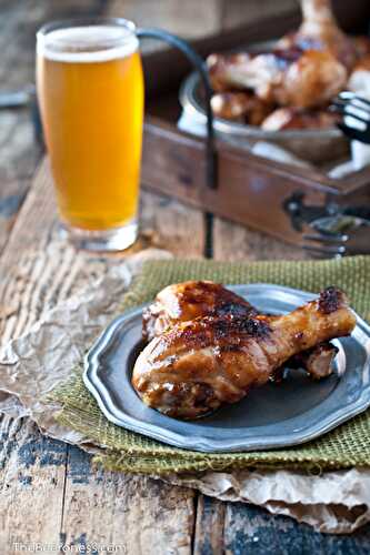 Hoisin Stout Chicken Legs & What Are Hops? - The Beeroness