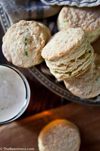 How to Make Flaky Biscuits & Sour Cream Cheddar Beer Biscuits Recipe  - The Beeroness