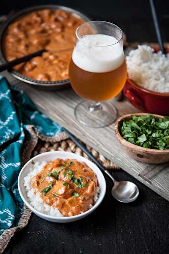Indian Beer and Butter Chicken - The Beeroness