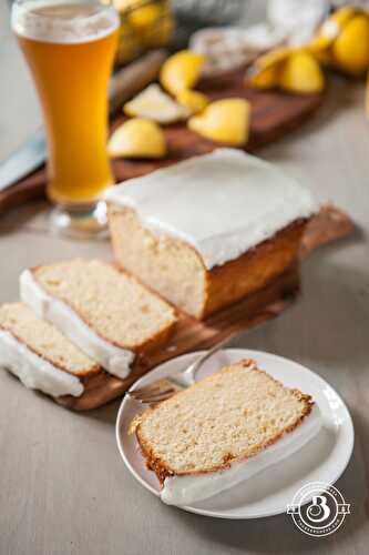 Lemon Beer Pound Cake - The Beeroness