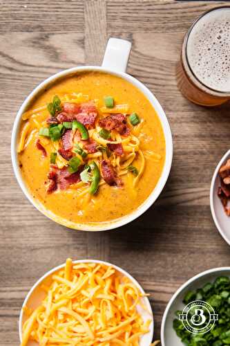 Loaded Beer and Bacon Corn Chowder - The Beeroness