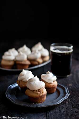 Miniature Coffee Stout Cinnamon Rolls - The Beeroness