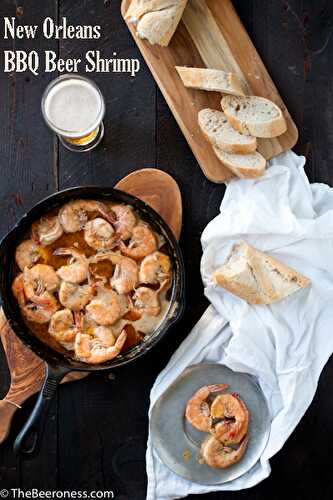 New Orleans Barbecue Beer Shrimp