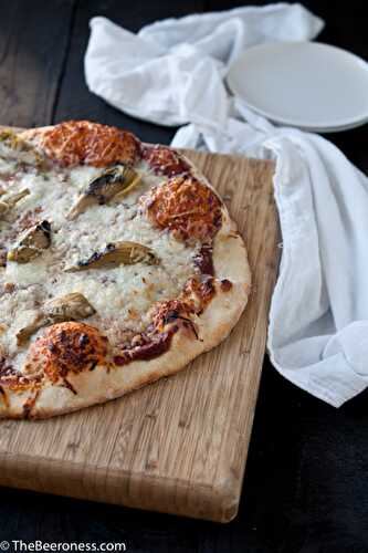 One Hour Rosemary Beer Pizza Dough