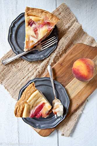 Peaches and Cream Ale Pie - The Beeroness