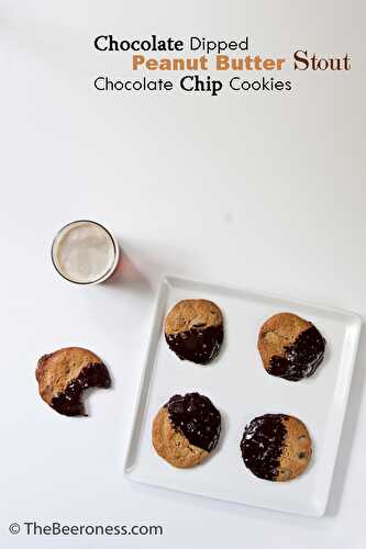 Peanut Butter Stout Cookies- cooking with beer