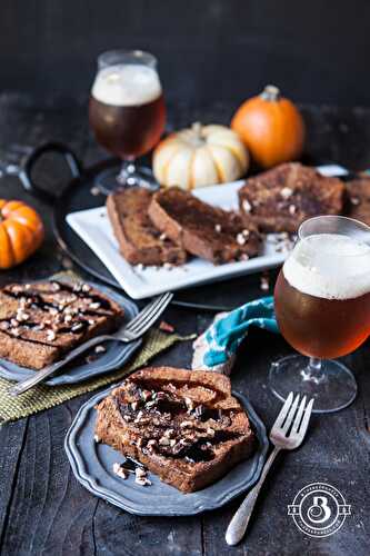 Pumpkin Beer Bread French Toast and The Problem with Pumpkin Beer - The Beeroness