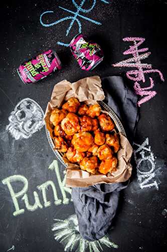 Punk in Drublic Beer Battered Buffalo Cauliflower (vegan) - The Beeroness