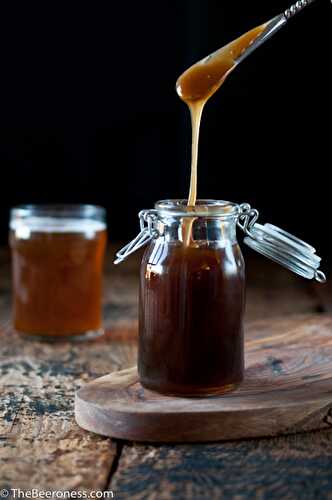 Salted Beer Caramel Sauce plus 5 More Edible Homemade Beer Gifts - The Beeroness