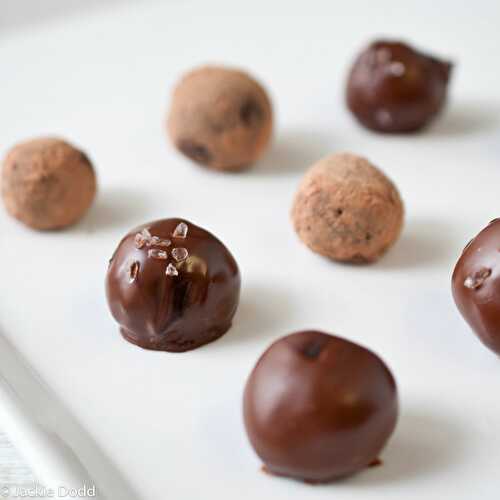 Salted Chocolate Stout Truffles - The Beeroness