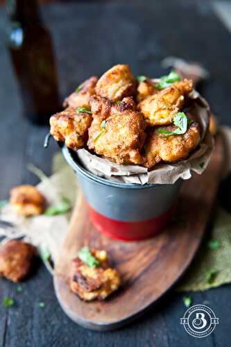 Sriracha Lime Beer Corn Fritters - The Beeroness