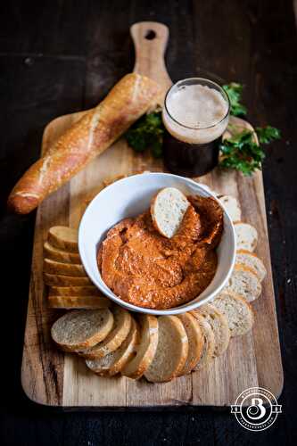 Stout Romesco Dip (10 minutes, so good) - The Beeroness