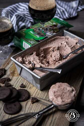Stouts and Scouts: No Churn Thin Mint Beer Ice Cream - The Beeroness