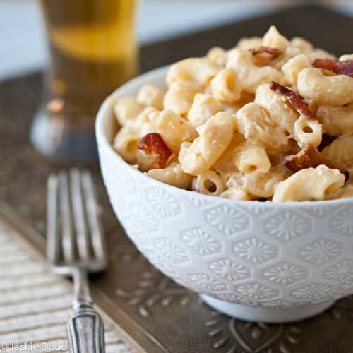 Stove Top Beer And Bacon Mac And Cheese