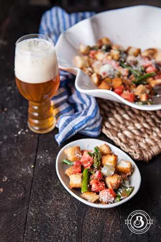 Summer IPA Panzanella Salad - The Beeroness