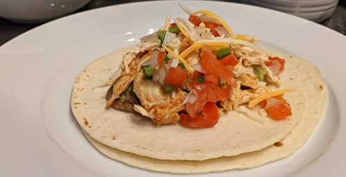 Shredded Chicken Tacos