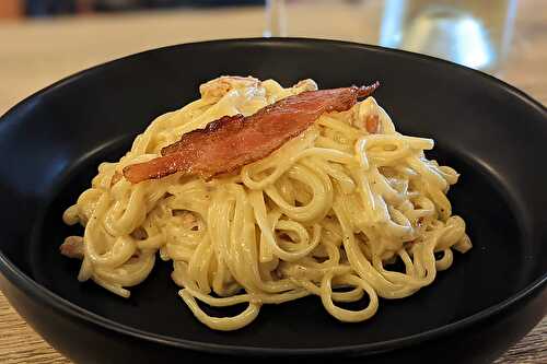 Spaghetti Carbonara (No Egg)