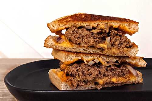 Burger of the Month: Grilled Cheese Patty Melt